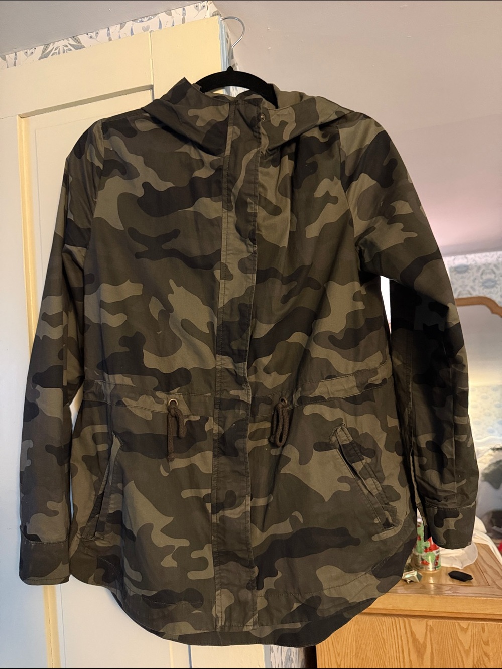 Love Tree Camo Jacket - Olive & Dark Green
